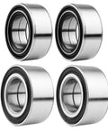 Premium Front And Rear Wheel Bearing Set For Ranger RZR 800 900 570 Models featuring four durable sealed bearings.