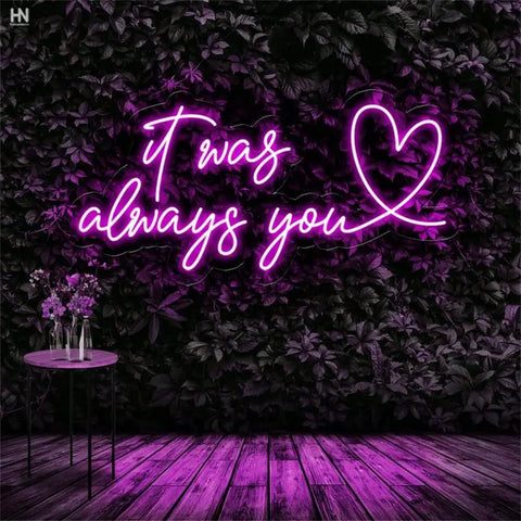 Totally Lit Neon LED Sign USB Powered Acrylic Light 14.9x4.7 Inches for Weddings Proposals with pink heart and script text