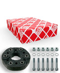 Upgrade Your Ride With This Premium Flexible Coupling Kit For Propshaft. Made In Germany By Febi, 110mm PCD, with bolts and nuts