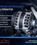Heavy Duty 110Amp 12V 6 Groove CW Alternator For Ford F150 Expedition F150 Heritage Lincoln Navigator Mark LT 2004 2005 2006 2007 2008