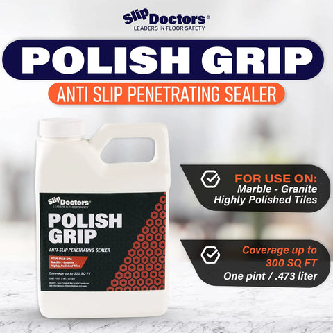 High Grip Non Slip Floor Coating And Sealant For Polished Marble Granite Porcelain Tile Concrete Pint clear anti-slip sealer bottle.