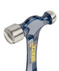 Ball Peen Hammer 12 Oz Pro Grade Metalworking Tool With Forged Steel Construction And Shock Reduction Grip USA Made
