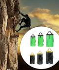 Climbing Rope Bag 55L, Heavy-Duty Polyester PVC Storage Backpack for outdoor adventures with multiple color options, rock climbing backdrop