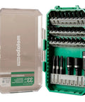 33 Piece Impact Driver Bit Set With S2 Alloy For Heavy Duty Use CNC Machined For Exact Fit To Reduce Cam Out Impact Rated Torsion Bits Deliver Maximum Durability For Any Project in plastic case