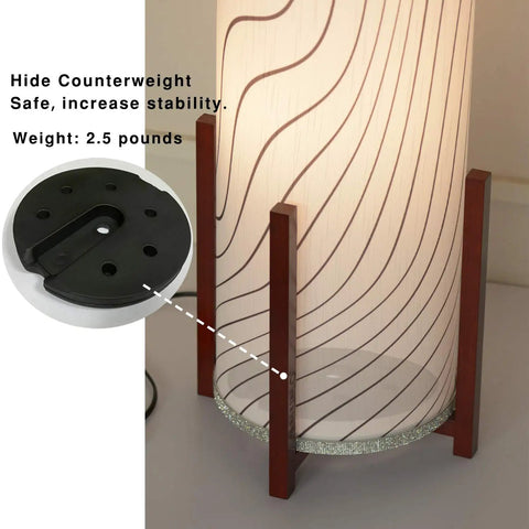 Color Changing RGB Floor Lamp With Remote Control 61 Inch Standing Corner Lamp With Fabric Shade and hidden counterweight