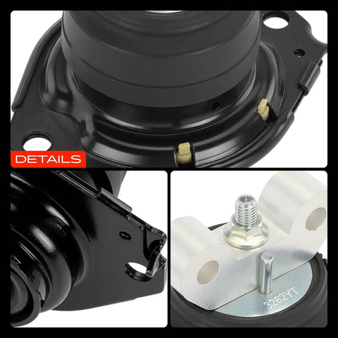 Built Tough Engine Motor Mount And Transmission Mount Kit Fit Chrysler 300 Dodge Challenger V6 V8 Automatic Drivetrains close-up details