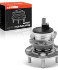 Rear Wheel Bearing And Hub Assembly With ABS For Ford Focus 2012 2018 5 Lug Compatible With Active Park Assist Beefed Up Heavy Duty Ball Bearing Design