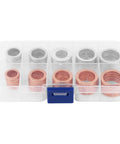 100 Piece Oil Drain Plug Crush Washer Kit Copper And Aluminum 10 12 14 16 18mm Set in organized clear plastic box