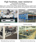 CNC machinery setup showcasing Heavy Duty Carbide Spring Collet Chuck For Lathe CNC Milling And Engraving Machine Spindle Holder.