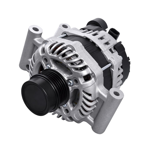 130 Amp Alternator Direct Fit For Chevy Malibu 2016 To 2020 1.5L And Cruze 2016 To 2019 1.4L With 5 Groove Decoupler Pulley Replacement
