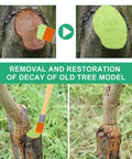 DIY Friendly Tree Pruning Sealer Paste With Brush, 100g Wound Repair Sealer For Trees, Grafting Garden Pruning Paste on tree cuts