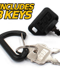 Heavy Duty Ignition Switch For Lawn Tractors And Riding Mowers With Dust Shield And Umbrella Key Plus 2 Spare Keys