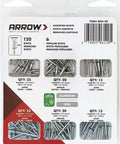 Pop Rivet Assortment Kit For Metal Fabric Leather And Auto Repair One Eighth Inch Rivets Aluminum And Steel 120 Pack package