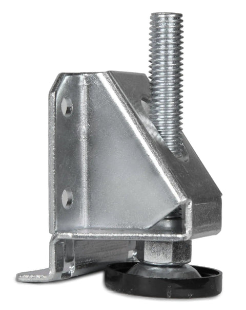 Heavy Duty Adjustable Furniture Leveling Feet With L Brackets Four Pack For Uneven Floors 0 To 2 Inch Lift Supports Up To 1320 Pounds Total Ideal For Tables Cabinets And Workbenches