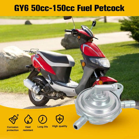 GY6 Vacuum Fuel Pump Petcock 3 Port Replacement For 50cc 125cc 150cc Engines Must Have For Most Chinese Scooters Mopeds