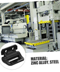 heavy duty quiet close cabinet hinge in zinc alloy and steel used in industrial setting