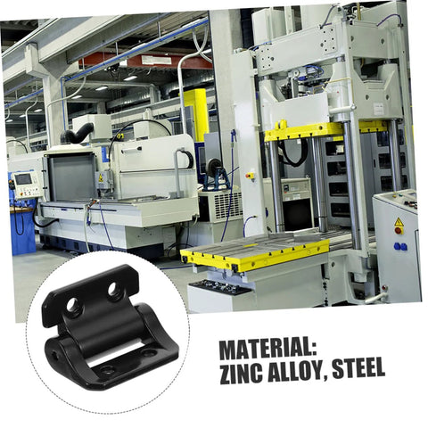 heavy duty quiet close cabinet hinge in zinc alloy and steel used in industrial setting
