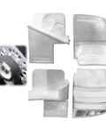 Serpentine Belt Tool Set Four Piece For Cars And Trucks Belt Stretch Kit and Pulleys with Heavy Duty Pro Grade Alloy Steel.
