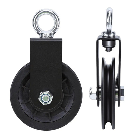 Heavy Duty Pulley Wheel For Home Gym Built Tough With ABS Alloy Construction, 440 Lb Capacity, 360 Degree Rotating Cable Wheel For Lat Pulldown And Full Body Workouts, Smooth Glide And Versatile Cable Training Accessory For Gains.