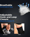 Breathable, adjustable hook-and-loop closure of Cut Resistant Arm Sleeves With Thumb Hole, Heavy Duty HPPE Guard, grey, 1 pair.