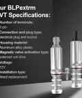 VVT Solenoid Replacement For 2.0L 2.2L 2.4L Engines Fits Chevy Equinox Malibu Cobalt HHR GMC Terrain Buick LaCrosse Pontiac G5 G6 Solstice Camshaft Position Actuator Replace 12655421 12655420 specifications shown with two solenoids