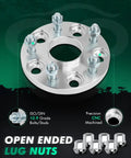 Two 15mm Wheel Spacers 5x4.5 Bolt Pattern 60.1mm Bore With 12x1.5 Studs 5 Lug Adapters Fit Toyota Cars Like Camry Highlander Sienna Avalon Matrix MR2 Corolla Im Mirai