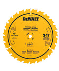 Premium 10 Inch Carbide Table Saw Blade With 24 Teeth For Flat Out Woodcutting Speed During General Purpose Circular Saw Tool Applications Delivers Dead On Accuracy And Knockout Finish Quality Always.