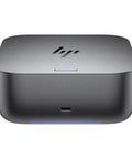 Premium Thunderbolt 4 Ultra Docking Station With 180W Power Delivery top view, sleek design for laptops and desktops.