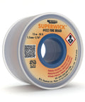 Spool of Desoldering Braid Fine Wick With RMA Rosin Flux, Pro Grade Desoldering Wick, 50 Feet Long, 0.05 Inch Wide