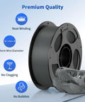 ANYCUBIC PLA filament spool, 1.75 mm, 1 kg, grey, neat winding
