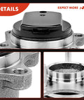 Close-up of Rear Wheel Bearing And Hub Assembly 5-Lug Compatible With Nissan Rogue 2008 2013 And Rogue Select 2014 2015 FWD Only
