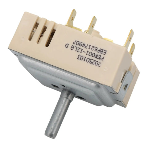 Infinite Control Switch For Range Surface Element Replacement Compatible With AP7225541 EBF62174902 EBF62174904 on shaft
