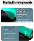 Anti Static Soldering Work Mat showcasing heat resistance and tensile strength, green surface with black base, roll view