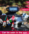 Waterproof 6mm LED Indicator Light 12V 24V Prewired Signal Lamp with multi-color options for car truck boat dash installation