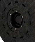 Close-up of bottom pad holder on Corded Dual Speed Floor Machine Workhorse With 20 Inch Cleaning Width Stainless Steel Build