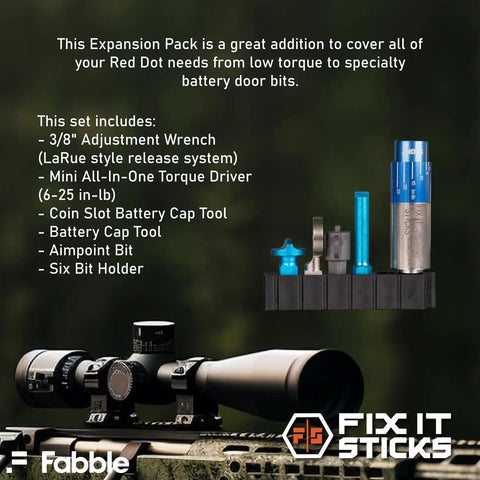 All In One Torque Driver Kit With T Way Wrench Bundle And Red Dot Optics Expansion Pack Pro Grade Gear includes mini torque driver.