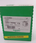 Box of LC1D25BD 24V NSFS OEM Industrial Contactor With 25 Amp Rating, green packaging, front view