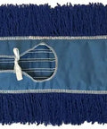 Badass Heavy Duty Dust Mop Kit With Telescopic Handle Twisted Closed Loop Head Killer Dust Pickup Smooth Glide For Pro Commercial Floor Cleaning mop head with twisted loops and blue fabric, designed for effective dust pickup.