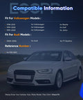 Compatible models display with car image for Beefed Up Front Wheel Hub Bearing Assembly 930-800 For Audi TT Quattro 2000-2006