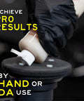 Hand applying 845 Insulator Wax Carnauba And Polymer Sealant With No Fuss Easy To Use Ultra High Gloss Finish Durable Hydrophobic Beading