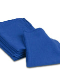 Ultra Absorbent Cotton Shop Towels Pack Of 50 12 By 14 Inches Super Soft Rags in blue for cleaning tasks