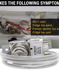 Easy Install Refrigerator Cold Control Thermostat Replacement For Whirlpool Kenmore Exact Fit No Fuss Fix For Your Fridge WP2198202