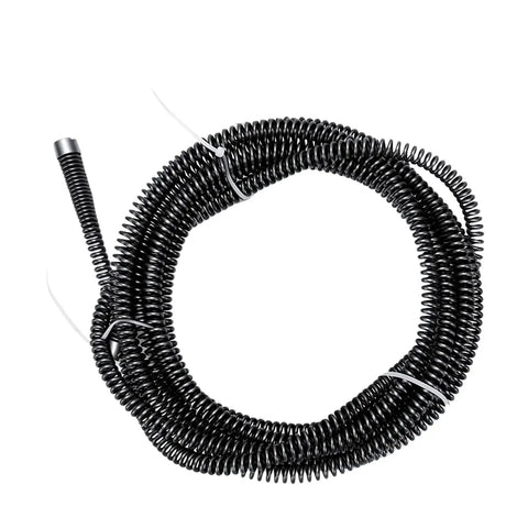 Heavy Duty Drain Auger Attachment For Kitchen Sink And Shower With 5 Meter Cable flexible coiled auger for clearing blocked drains