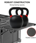 Magnetic Tool Tray Folding Work Platform for Modular Toolbox Systems with no drill installation, aluminum alloy, rubber coated surface
