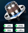 Rear Wheel Hub Bearing Assembly Set For Ford Focus 2001 To 2009 With Four Lug No ABS 2 Pack OE 521002 close-up view