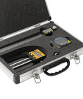 8 Inch Digital Angle Ruler Featuring Bright Lcd Panel And Integrated Spirit Level For Dead On Readings Solid No Fuss Angle Finder Gauge Tool Set in a carrying case.