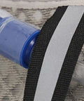 Close-up of Hydration Vest With Reflective 5L Waterproof Water Backpack nozzle and strap detail