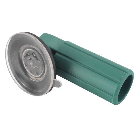 High Voltage Halogen Lamp Suction Cup For Easy Bulb Changes GU10 Safe Grip Tool, green with transparent suction pad
