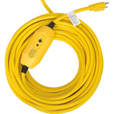 50 foot safety power cord with GFCI plug for Corded Low Speed Floor Machine, 17 Inch Cleaning Path, Stainless Steel Construction