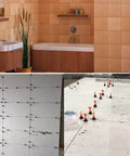 Tile Leveling System Kit For Walls And Floors With 1000 Spacers And 200 Reusable Pins Includes Six Wrenches And Clips in use